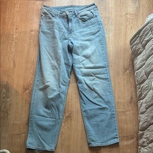 Old Navy Light Blue Straight Leg Jeans